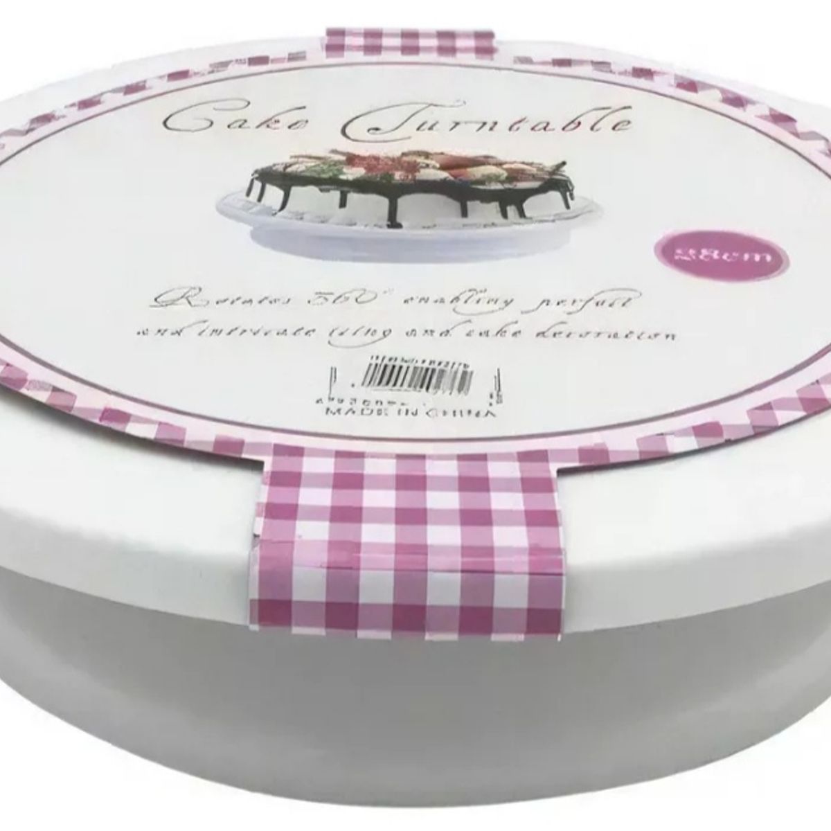 GENERICO - Base Giratoria 32 cm Tortas Plato Giratorio Torta Base Para Tortas