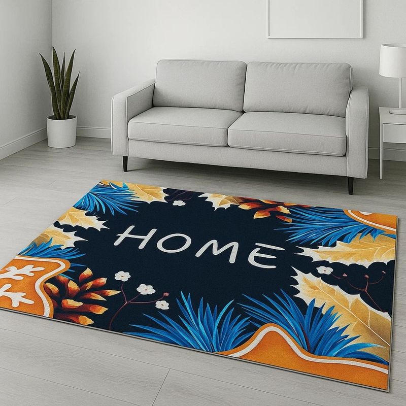 GENERICO - Alfombra De Piso Para Living Grande 160x230 cm Alta Calidad Decohogar