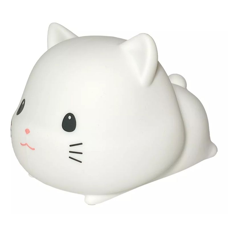 GENERICO - Lámpara espanta cuco gato led niños touch silicona espantacuco