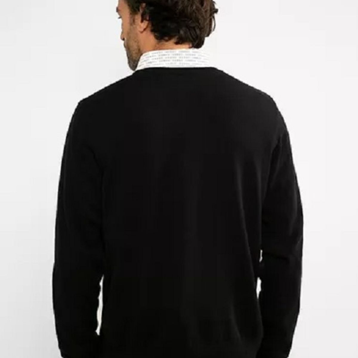 JAYSON - Sweater Manga Larga Ejecutivo Hombre Cuello En V clasico