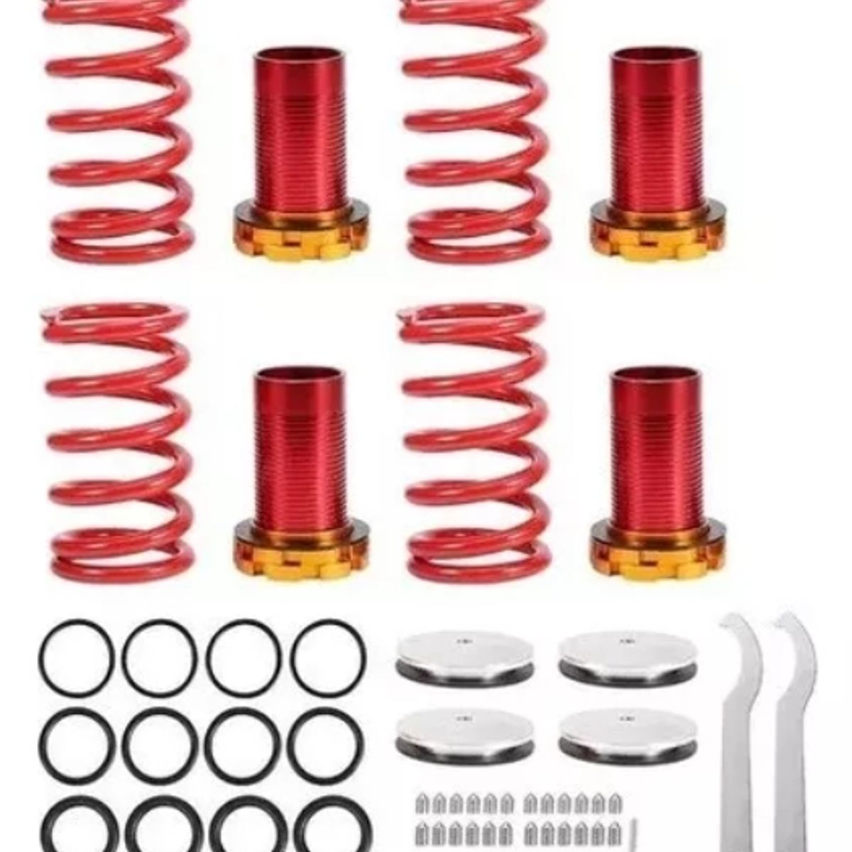U BUY - Kit 4 Coilovers Universal Suspension Regulable