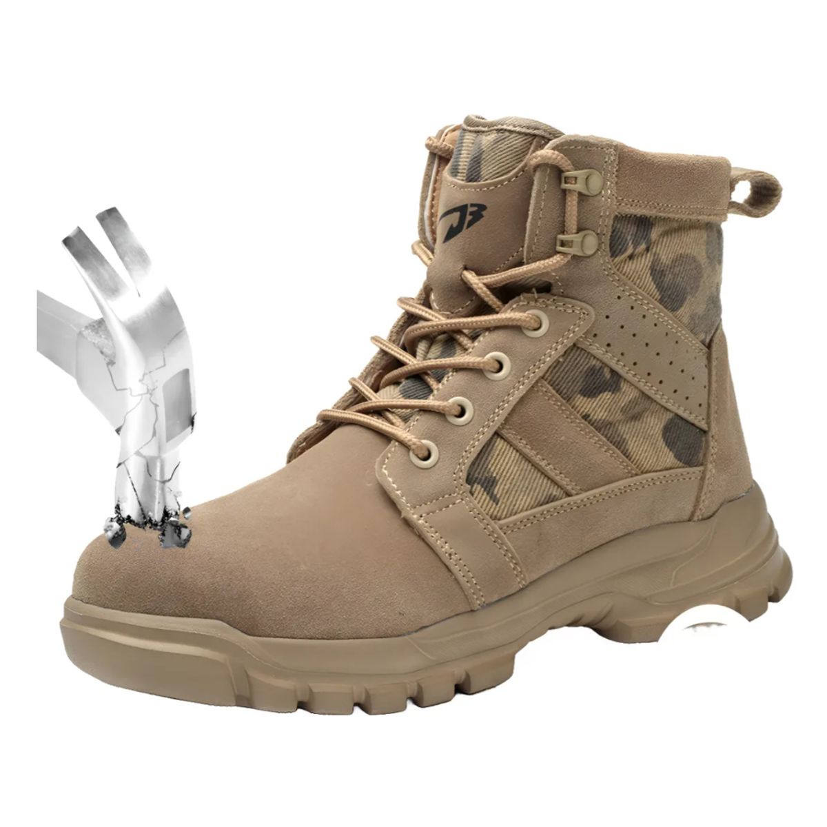 VERCI - Zapato De Seguridad Botin Zapatos Industrial Trabajo Hombre-