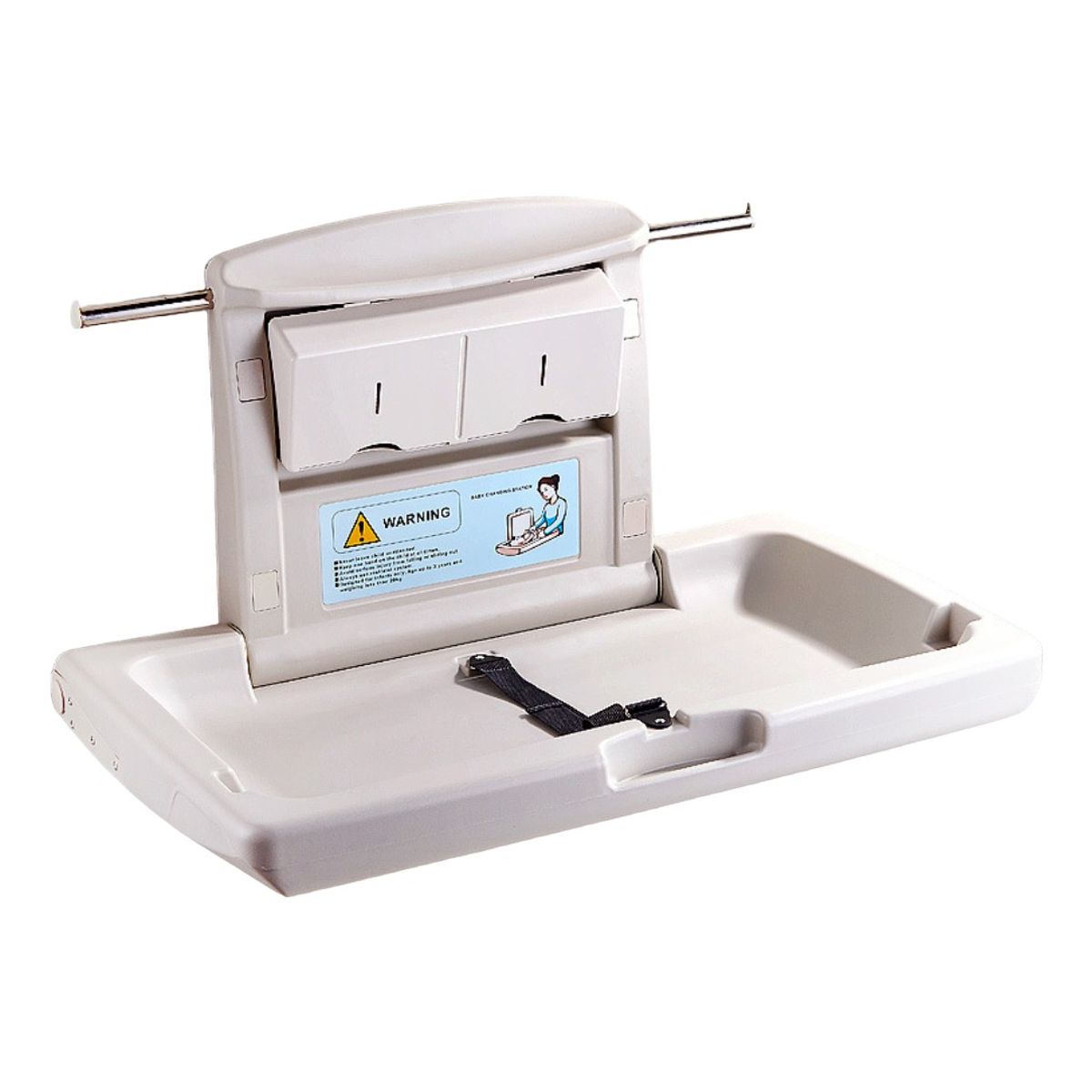 U BUY - Cambiador Mudador De Pañales De Bebé Horizontal Baño