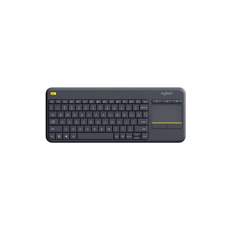 LOGITECH - Teclado Logitech Inalámbrico Touch Pad K400 Negro 920-007123 