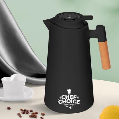 Imagen 2 del producto Jarra Termica Termo Para Líquido 1Litro Pantalla De Temperatura Negro