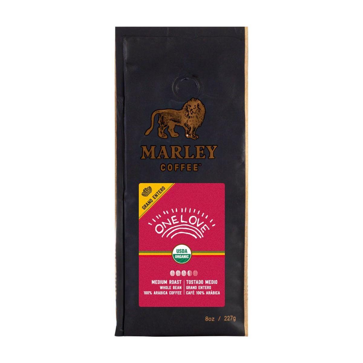 MARLEY COFFEE - Café Grano Entero One Love 227 G
