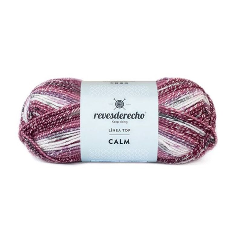 REVESDERECHO - Lana Calm 100grs - Rojo 0078