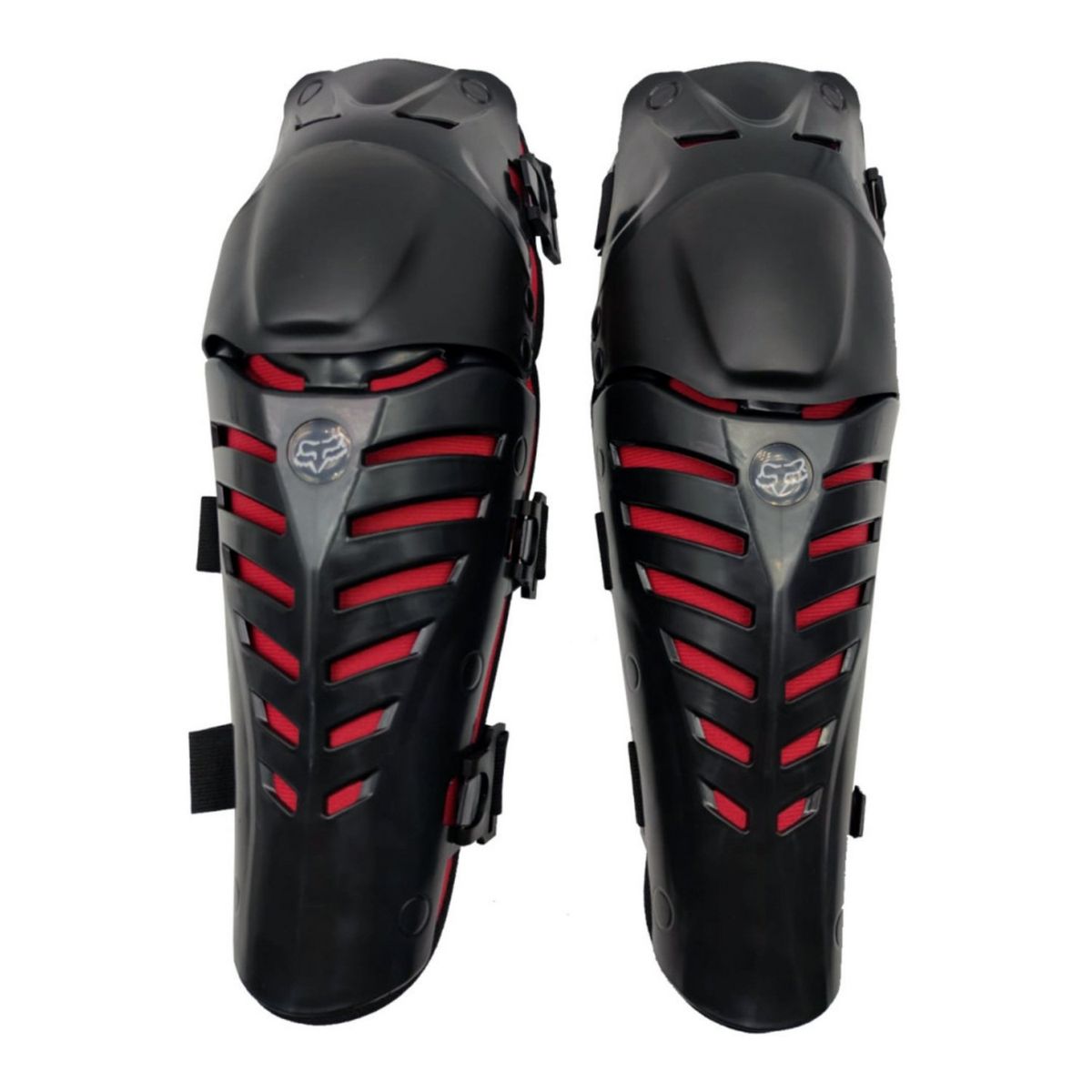 GENERICO - Rodilleras Flexibles Con Tacos Metálicos Para Motos - SC