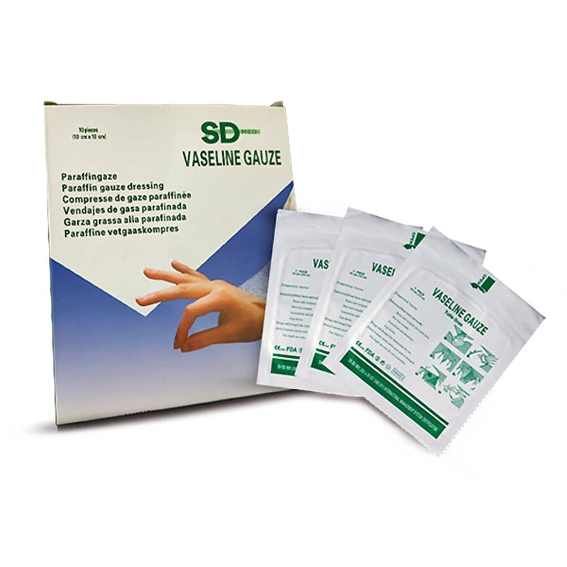 SDFIT - Pack 100x - Gasa Parafinada Estéril 10x10cm