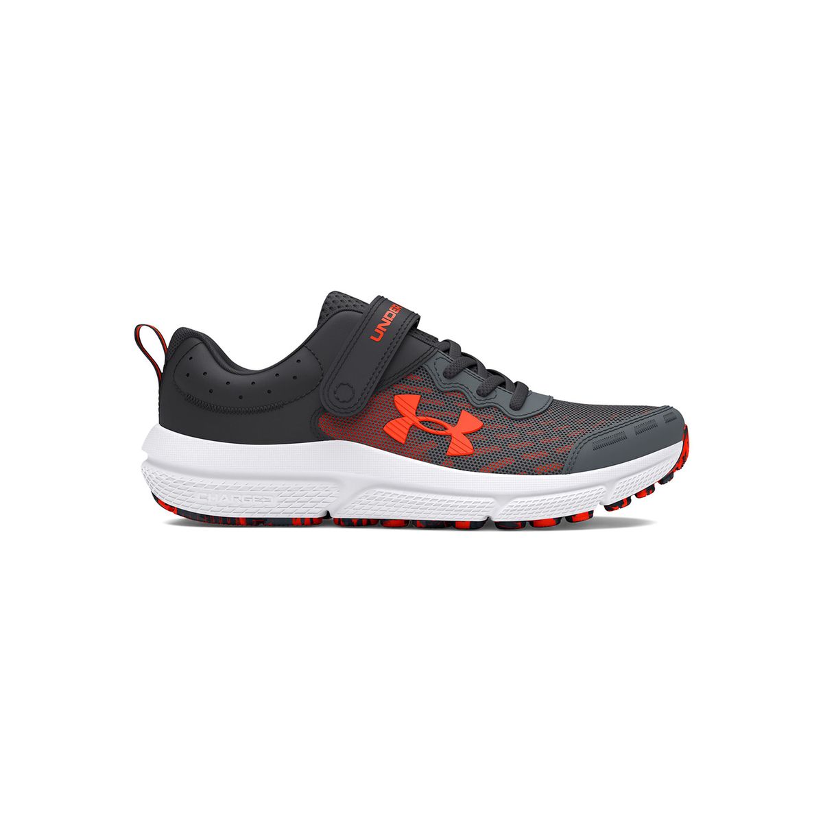 UNDER ARMOUR - Zapatilla Correr Assert 10 Presc Niño Gris UNDER ARMOUR