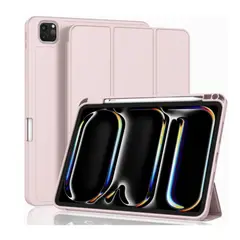GENERICO - Funda Smart Cover Para iPad Pro 11 M4 2024 - Rosado