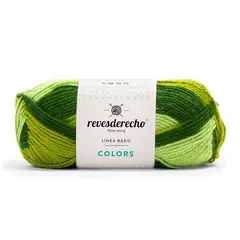 REVESDERECHO - Lana Colors Mix 100grs - Verde Pistacho 0016