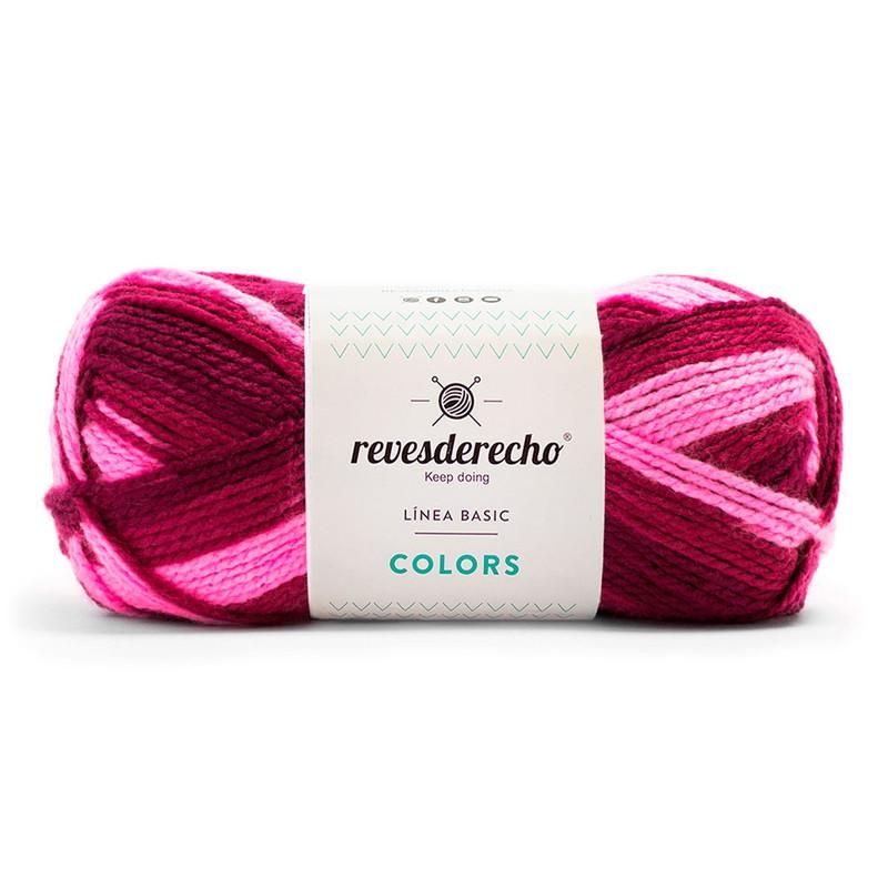 REVESDERECHO - Lana Colors Mix 100grs - Uva Claro 0021