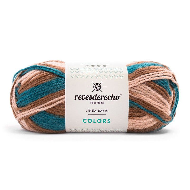 REVESDERECHO - Lana Colors Mix 100grs - Denim 0028
