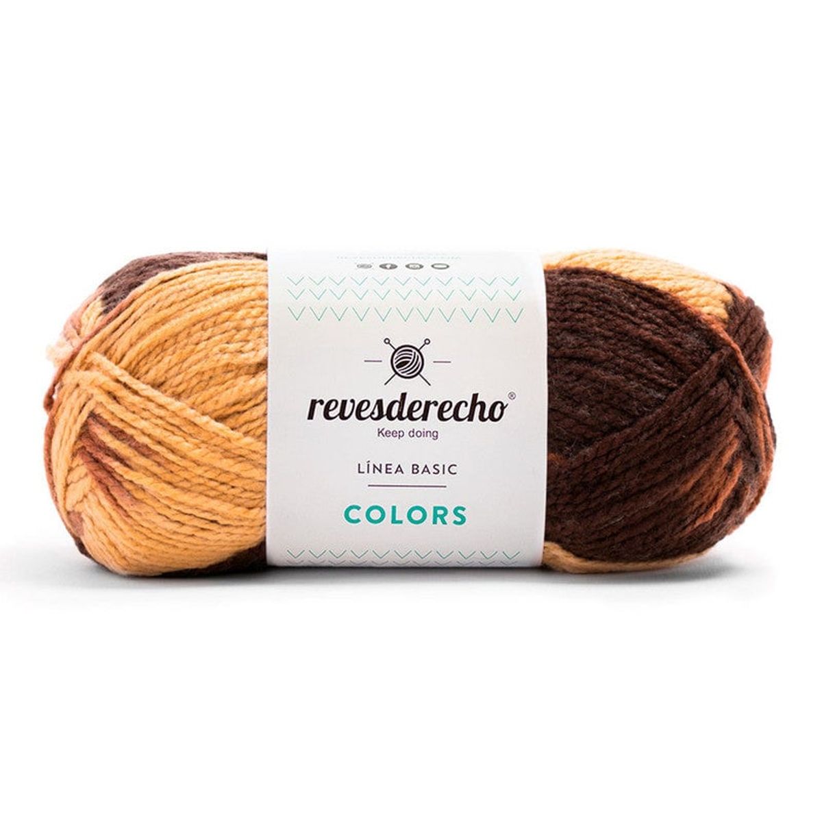 REVESDERECHO - Lana Colors Mix 100grs - Cafe Vison 0041