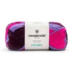 REVESDERECHO - Lana Colors Mix 100grs - Morado Claro 0082