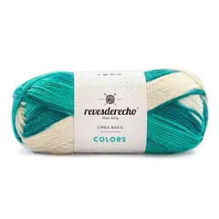 REVESDERECHO - Lana Colors Mix 100grs - Verde Petroleo 0115