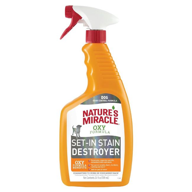 MOR - Eliminador Manchas Natures Miracle Miracle para Perros 946ml
