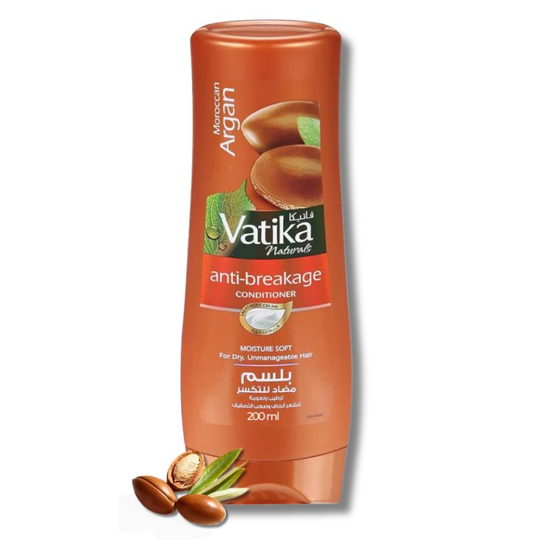 VATIKA NATURALS - Acondicionador Vatika Argan 200 ml - Turquesa