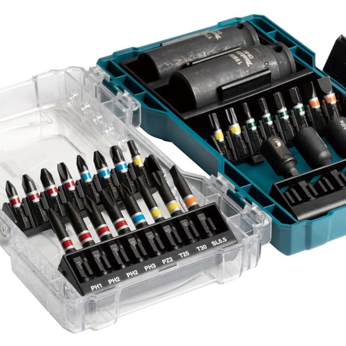 MAKITA - Set De Puntas Y Vasos 30 Piezas E-07060