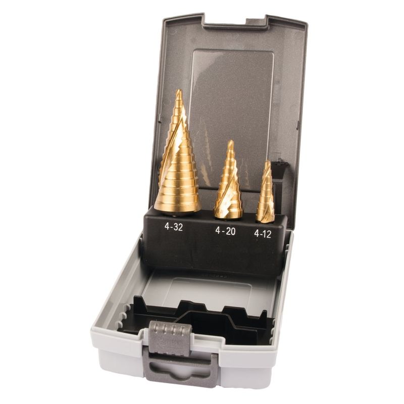 MAKITA - Set Broca Escalonada Titanium 4-12 4-20 4-3 D-41872