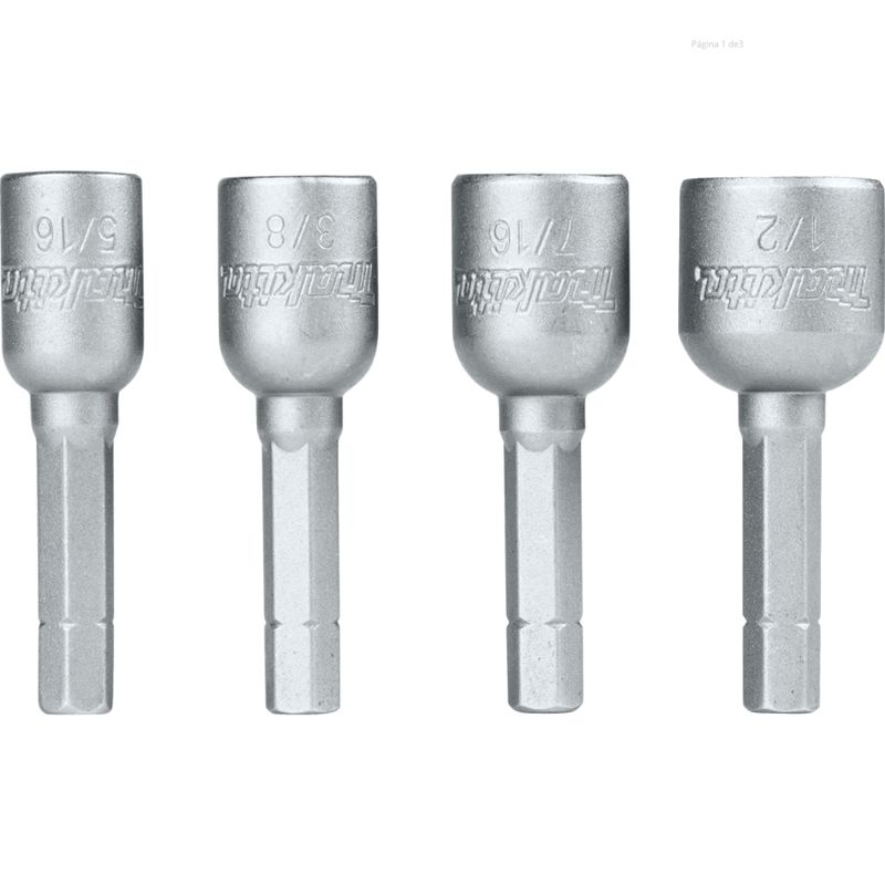 MAKITA - Adaptador Magnético Juego 4 Piezas B-59265