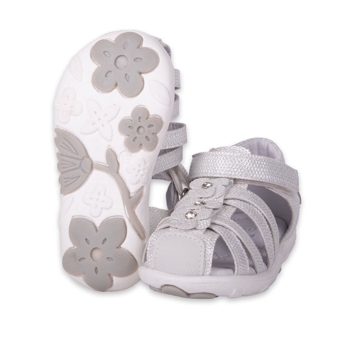 PILLIN - Sandalias Clasico Bebe Niña Plateado Pillin PILLIN