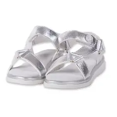 PILLIN - Sandalias Niña Plateado
