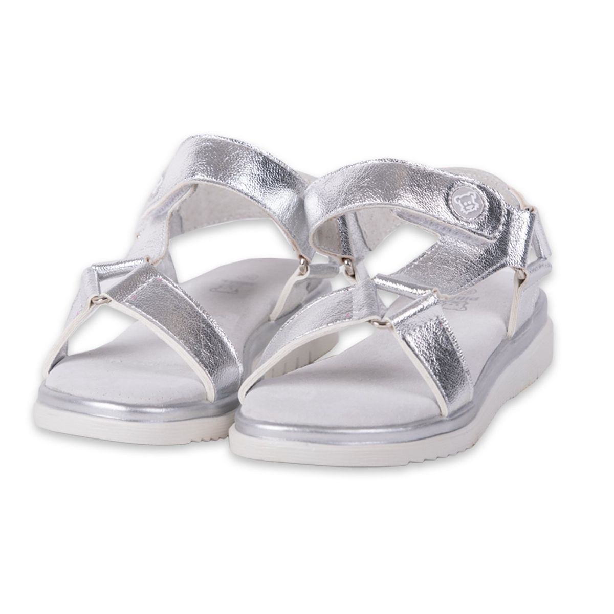 PILLIN - Sandalias Niña Plateado Pillin PILLIN