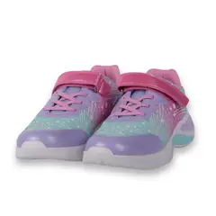 PILLIN - Zapatillas Luces Niña Lila