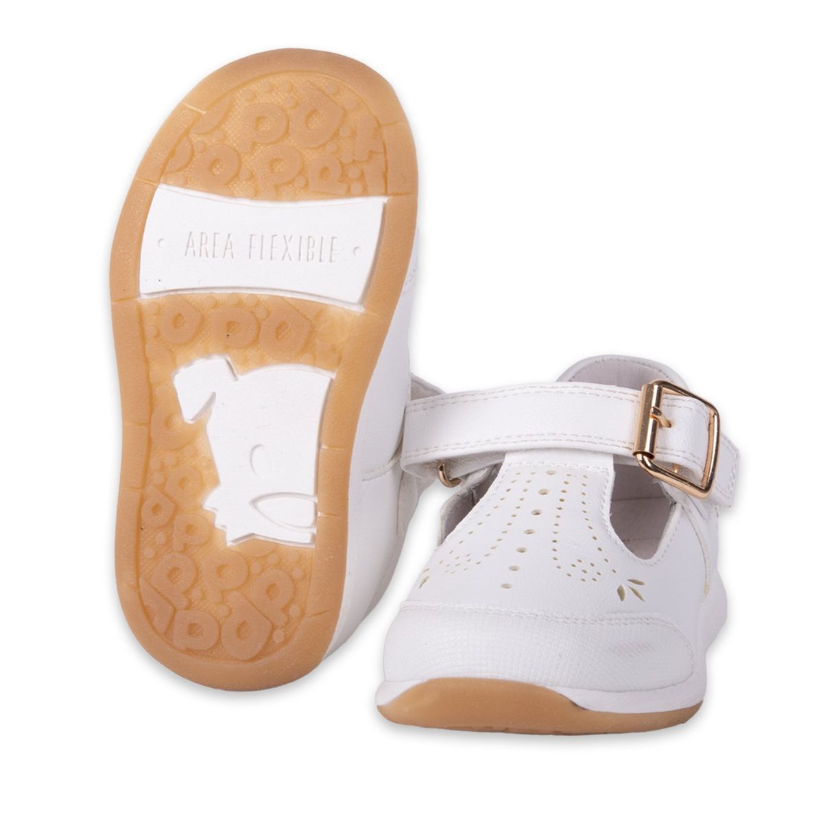 PILLIN - Ballerina Clasica Bebe Niña Blanco Pillin PILLIN