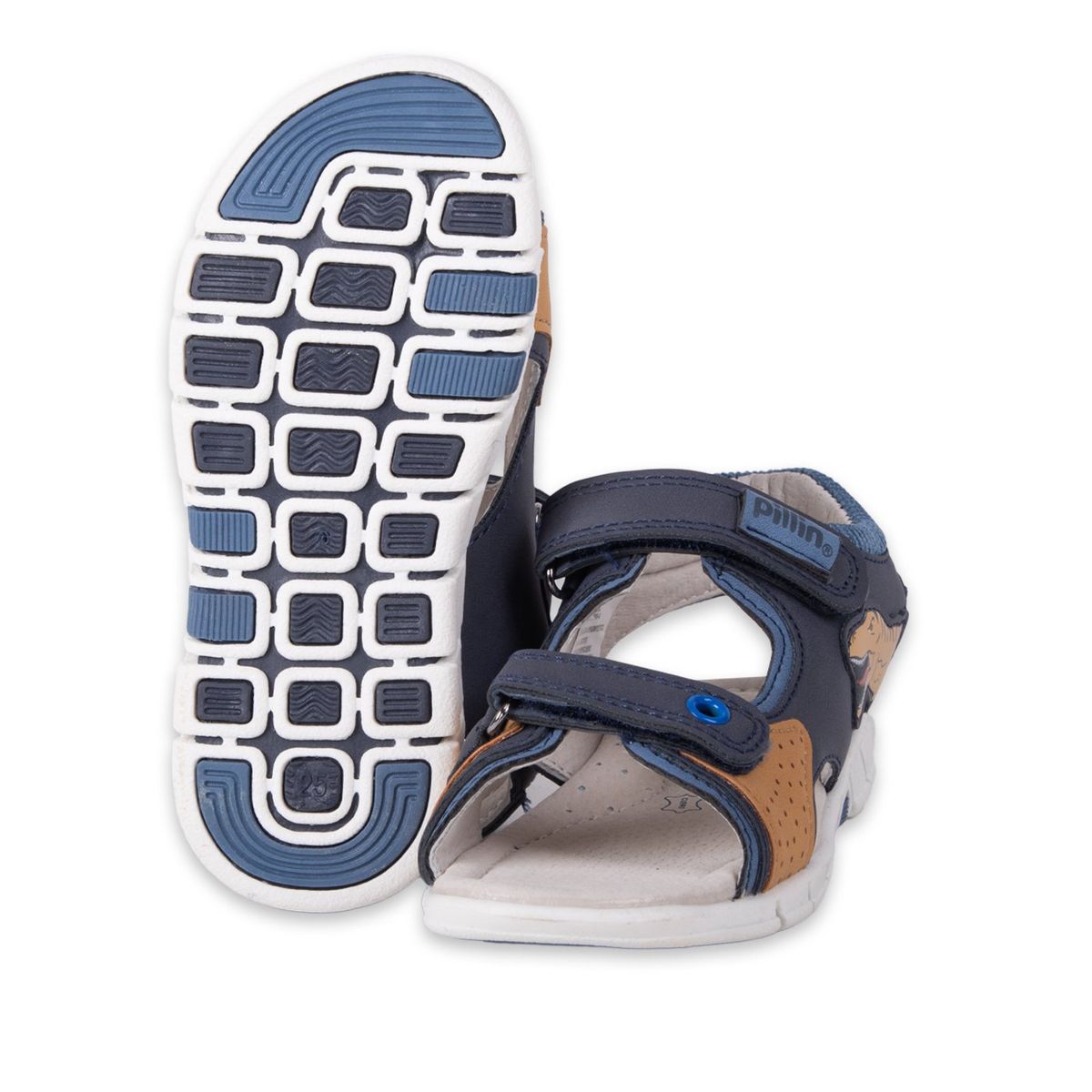 PILLIN - Sandalias Bebe Niño Azul Pillin PILLIN