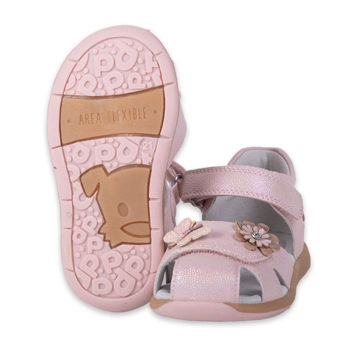 PILLIN - Sandalias Clasico Bebe Niña Palo rosa Pillin PILLIN