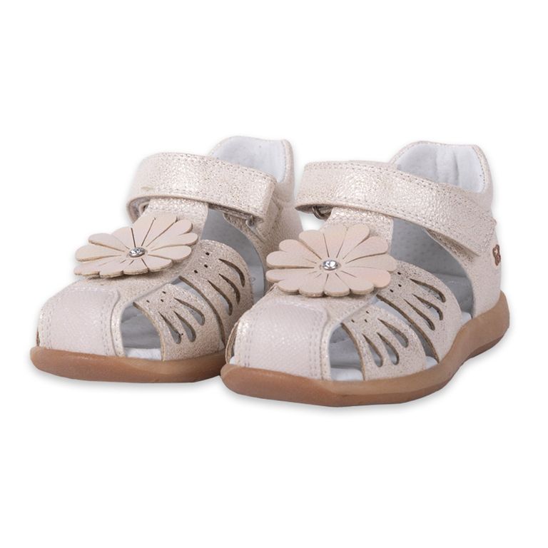 Sandalias Clasico Bebe Nina Dorado Dorado 27