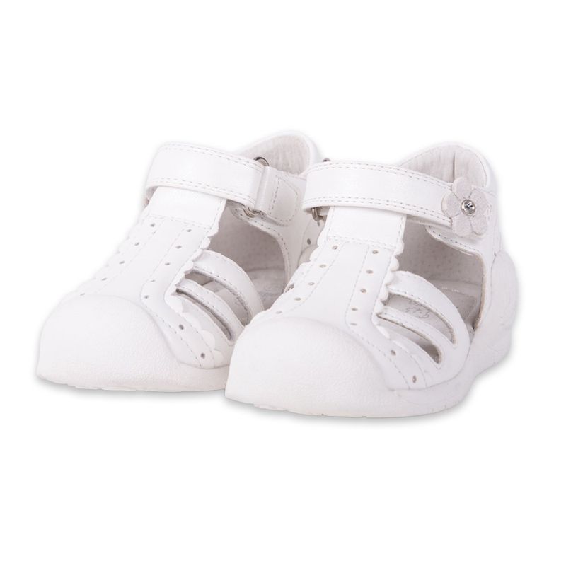 PILLIN - Sandalias Pasos Bebe Niña Blanco Pillin PILLIN