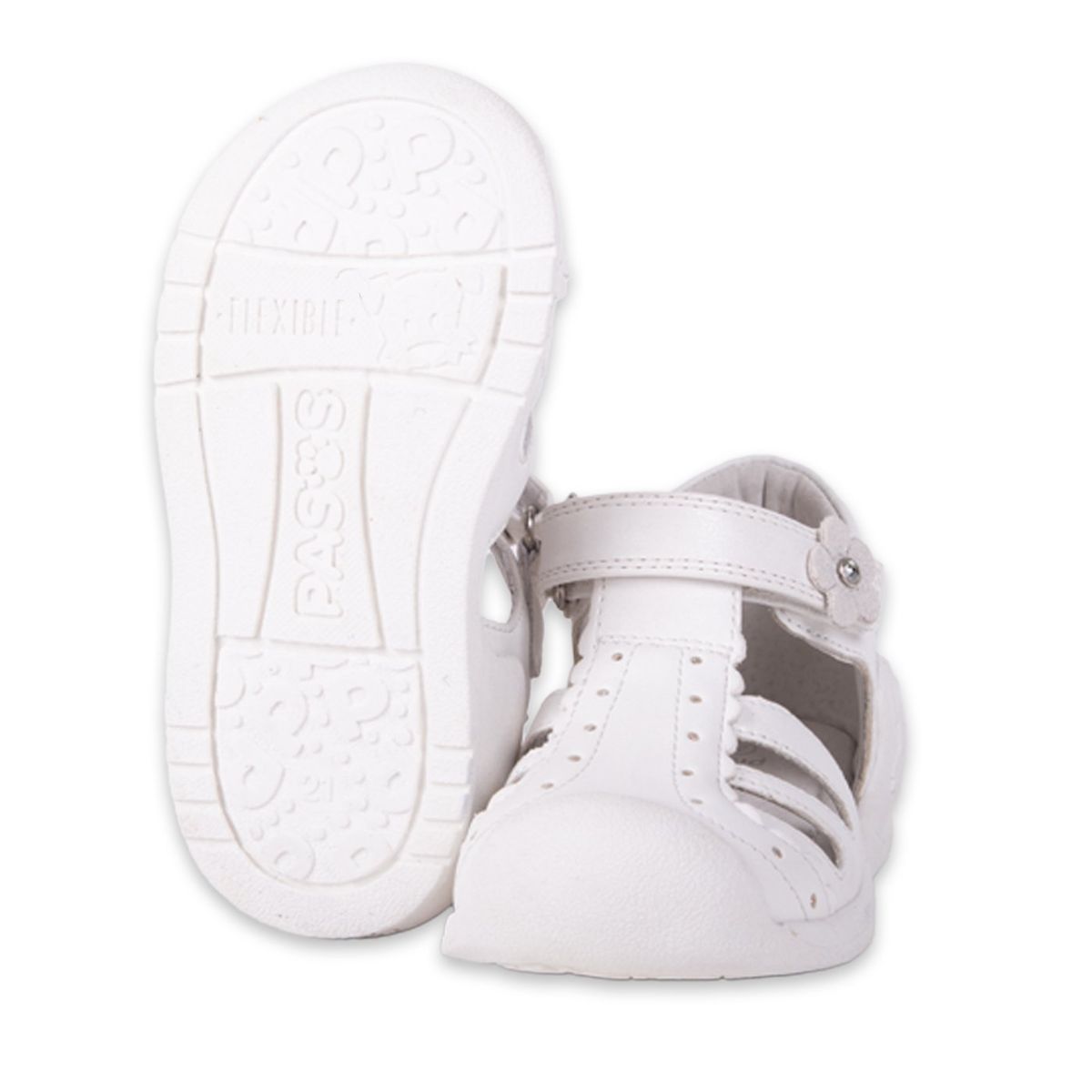 PILLIN - Sandalias Pasos Bebe Niña Blanco Pillin PILLIN