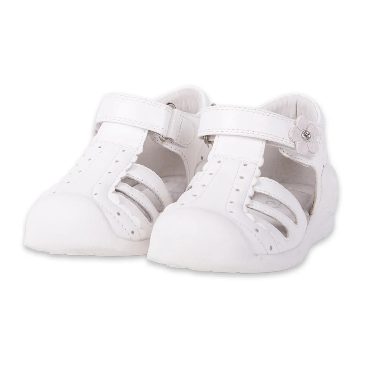 PILLIN - Sandalias Pasos Bebe Niña Blanco Pillin PILLIN