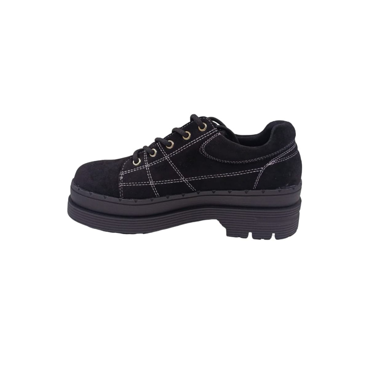 GENERICO - Zapato Negro Plataforma Mujer
