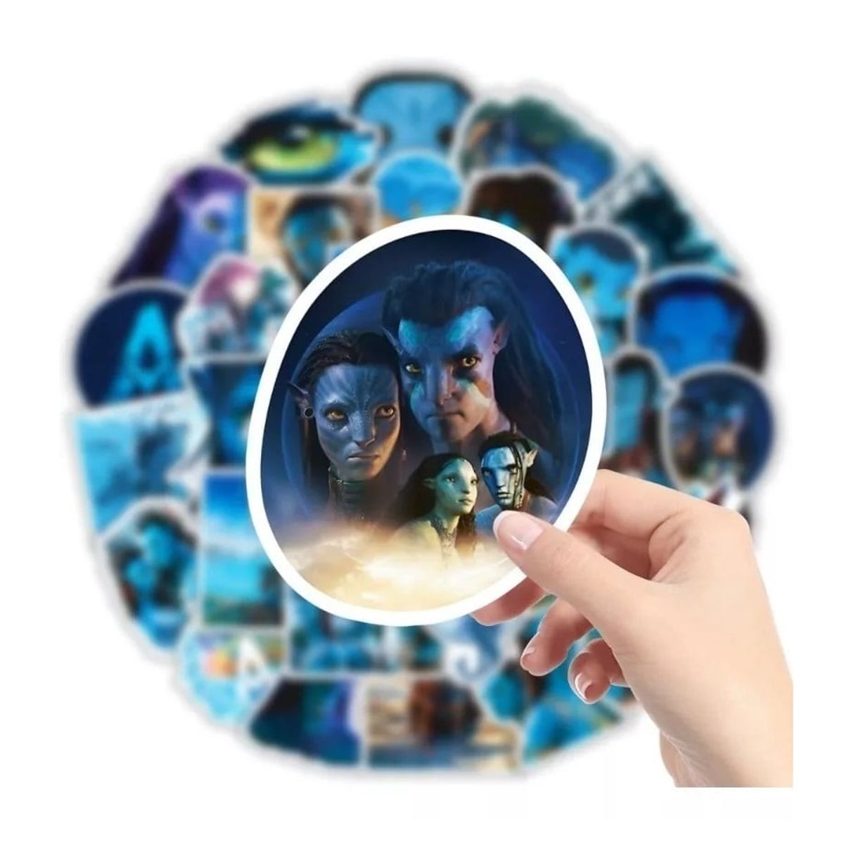 GARSIL - 50 Stickers De  Avatar - Etiquetas Autoadhesivas