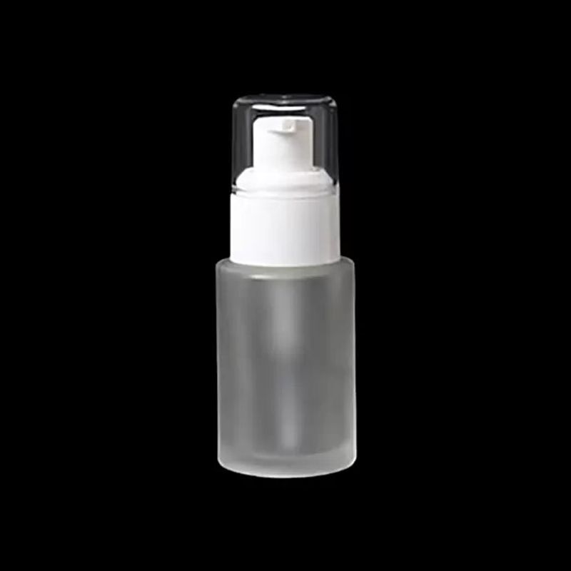 TERPENIC - Frasco de vidrio transparente esmerilado bomba 30ml