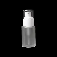 TERPENIC - Frasco de vidrio transparente esmerilado bomba 30ml