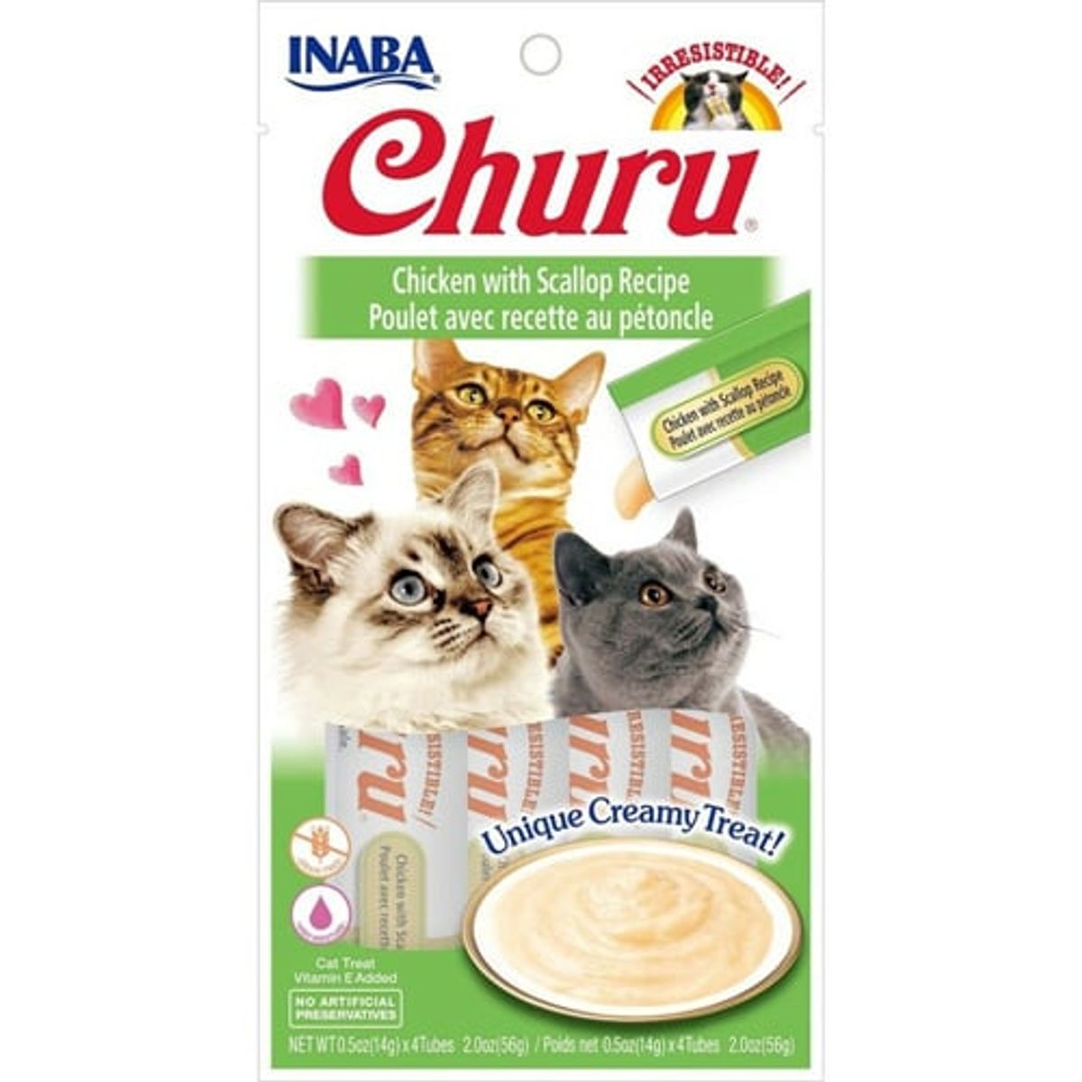 CHURU - Inaba Churu Gato Pollo con Ostion 56 g