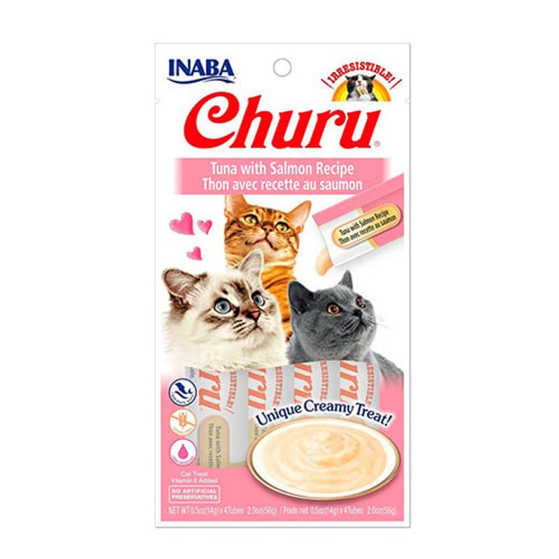 CHURU - Inaba Churu Gato Atun con Salmon 56 g