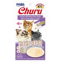 Inaba Gato Pollo con Camarones 56 g