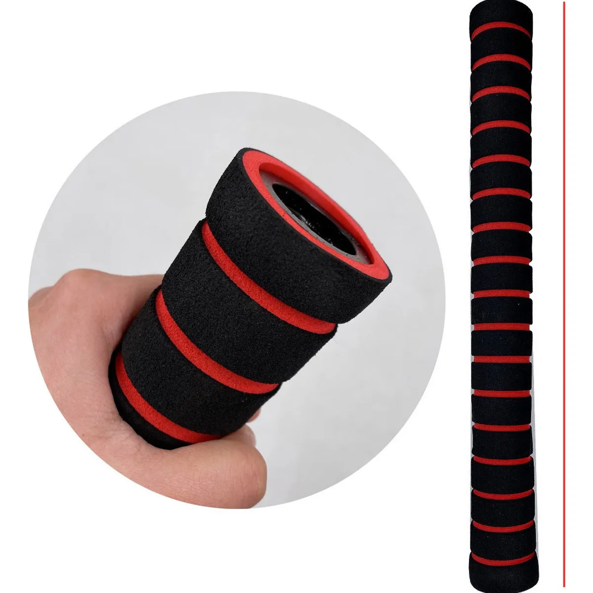 GENERICO - Set De Mancuernas 20kg Barra Armable Ajustable Color Negro