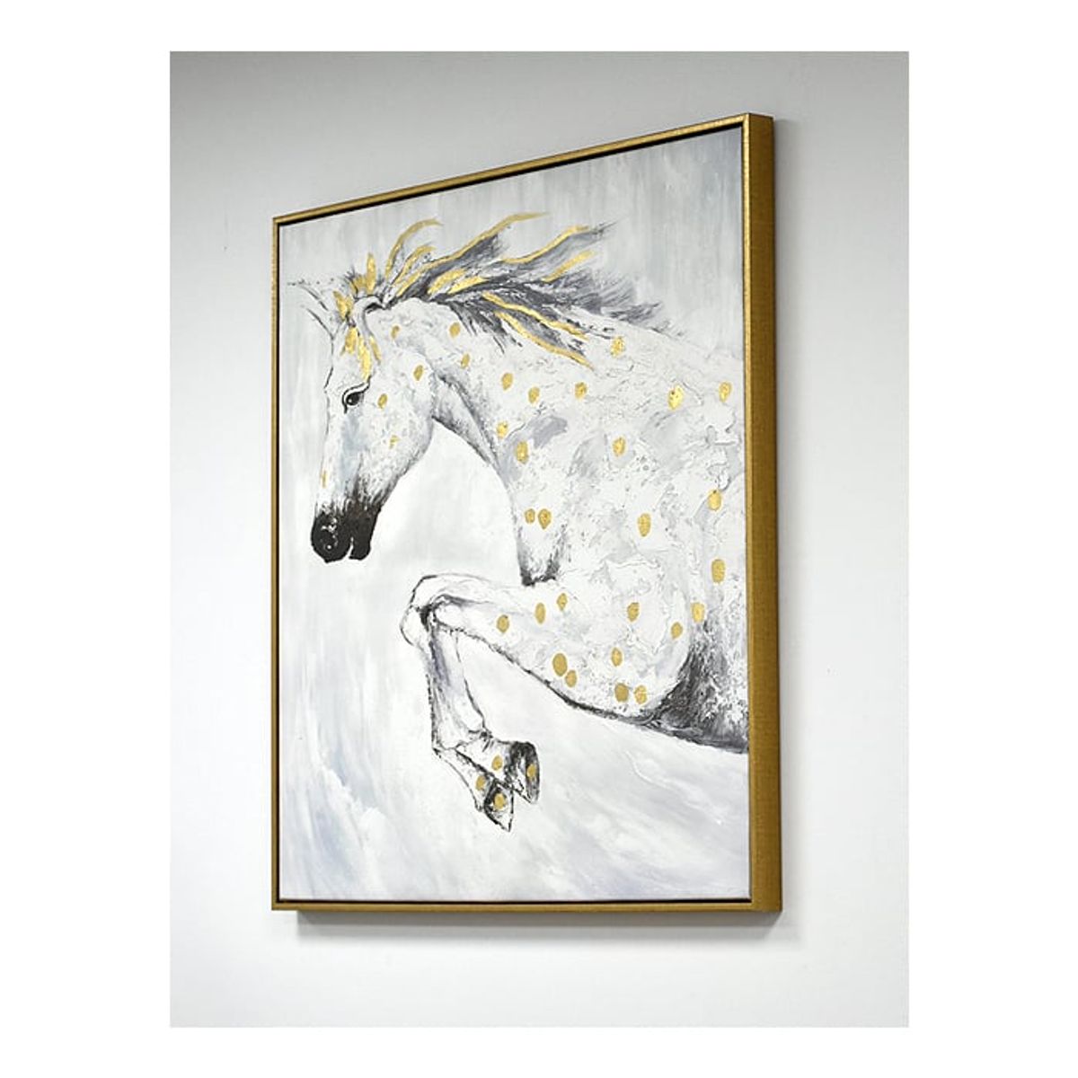 MSA MUEBLES SANTA ANA - Cuadro Salto de Valentía 80 x 80