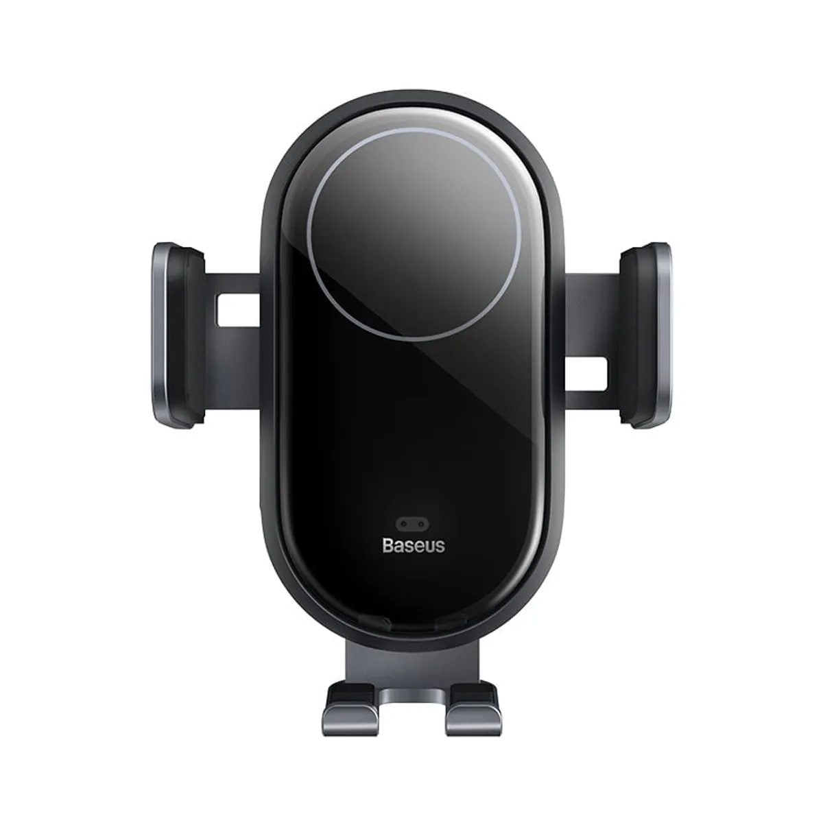 BASEUS - Soporte auto con cargador inductivo 15W Baseus LightChaser - Negro