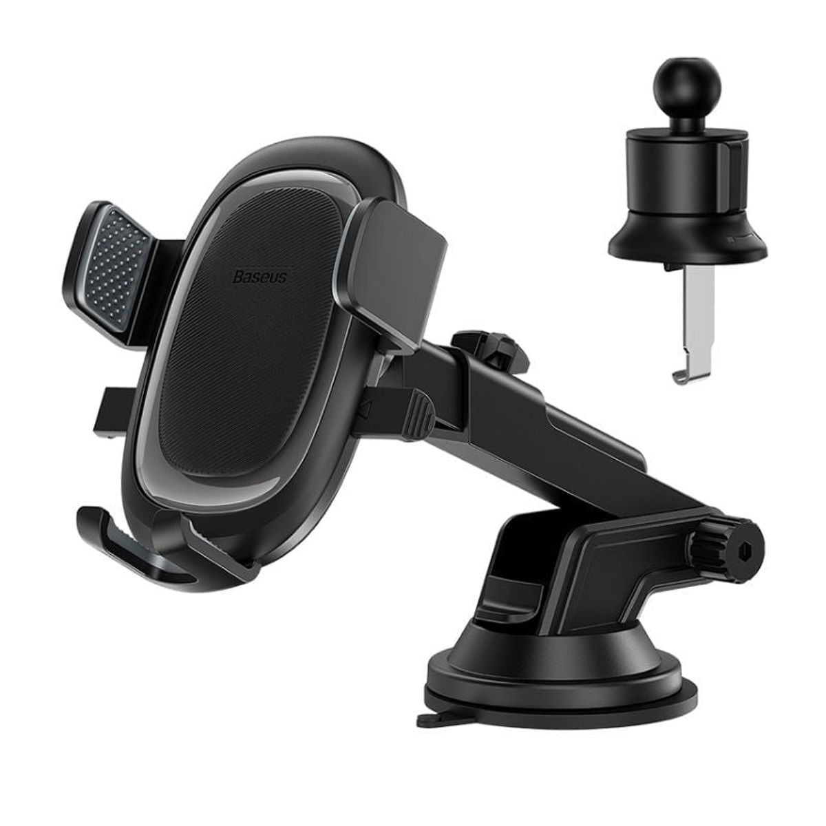 BASEUS - Soporte de smartphone para Auto Baseus UltraControl - Negro