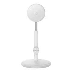 BASEUS - Soporte magnético para teléfono de escritorio MagPro - Blanco