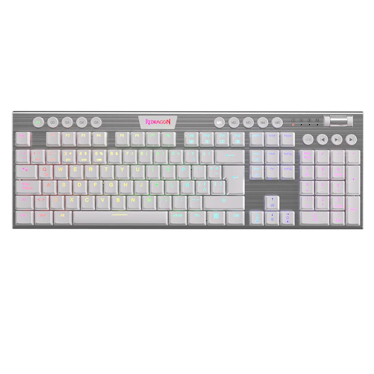 REDRAGON - Teclado Mecanico Gamer Redragon Horus K619w Cableado